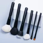 Dongshen professional makeup brush manufacture high quality natural goat hair powder blush contour cosmetic brush set