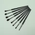 Dongshen brush makeup factory wholesale high quality natural goat hair precision eye makeup pencil brush set