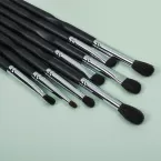 Dongshen brush makeup factory wholesale high quality natural goat hair precision eye makeup pencil brush set