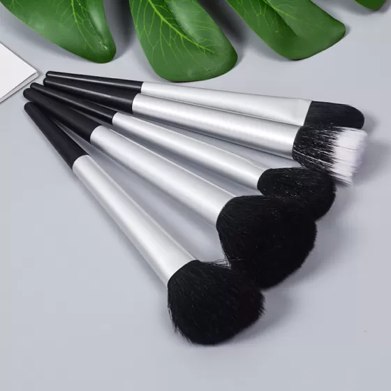 Dongshen 18pcs brush makeup manufacture wholesale natural black goat hair professional makeup cosmetic brush set