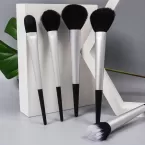 Dongshen 18pcs brush makeup manufacture wholesale natural black goat hair professional makeup cosmetic brush set