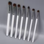 Dongshen 7pcs eye makeup brushes high quality pony hair eyeshadow eyebrow eye blending brush set