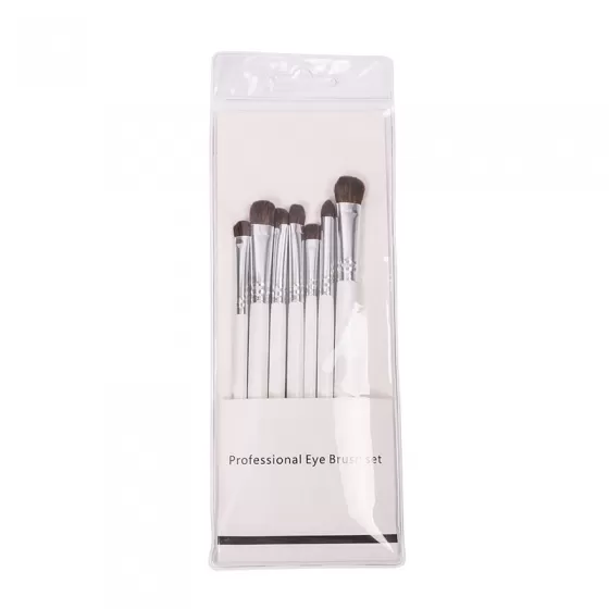 Dongshen 7pcs eye makeup brushes high quality pony hair eyeshadow eyebrow eye blending brush set