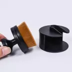 Dongshen round foundation makeup brush high quality face body concealer travel kabuki foundation brush