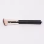 Dongshen angle makeup brush manufacture wholesale custom logo cruelty free synthetic hair angle foundation brush