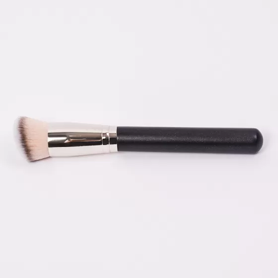 Dongshen angle makeup brush manufacture wholesale custom logo cruelty free synthetic hair angle foundation brush